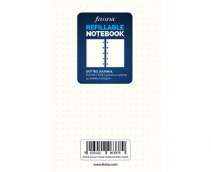 Extrablad dotted vita till Filofax Notebook Pocket