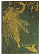 Kalender Paperblanks 18-months Midi Horizontal Olive Fairy