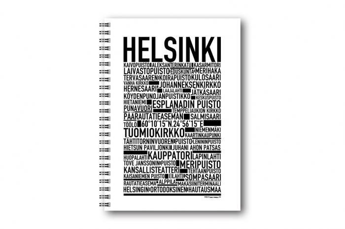 Anteckningsbok Helsingfors