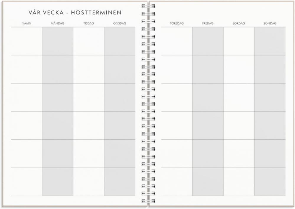 Kalender 2024 Planera mera A5 Burde online