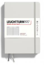 Leuchtturm Notebook A5 hard 251s Light Grey ruled