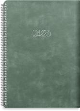 Kalender Study A5 Twist blå 2024-2025
