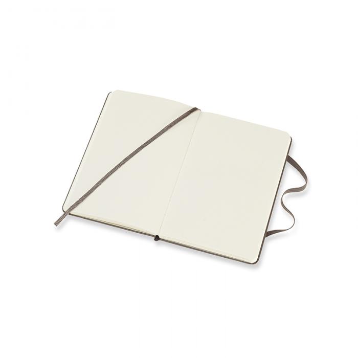 Moleskine Plain Classic Notebook Pocket - Brun