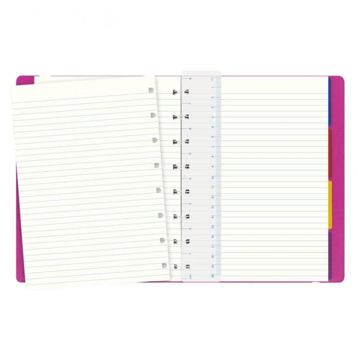 Filofax Notebook Fuchsia linjerad