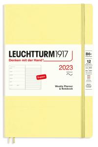 Kalender Leuchtturm1917 B6 Soft vecka/notes Vanilla 2023