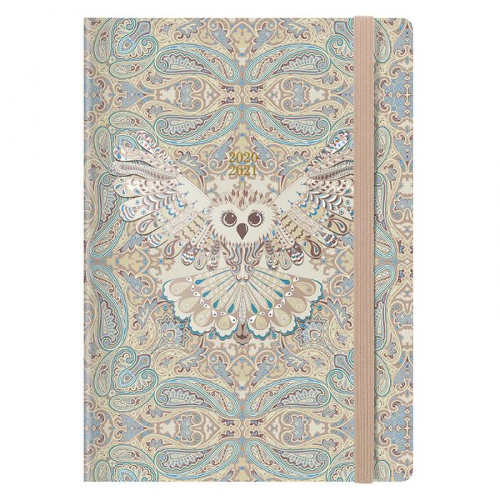 Kalender Letts Paisley A5 Owl Studiearet 2020 2021 letts kalender 2021 a5