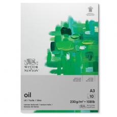 Oljemålningsblock Winton A3 10 ark 230g