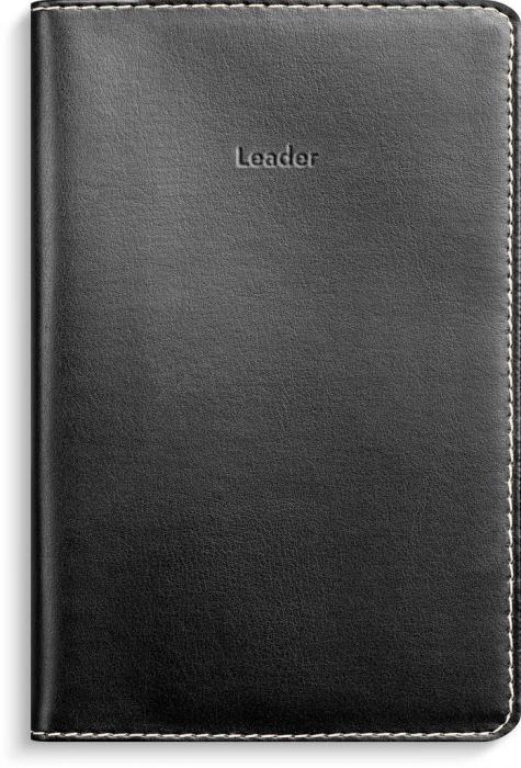 Leader svart konstläder 2023