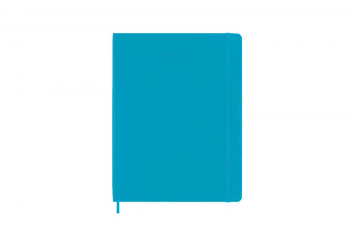 Moleskine Veckokalender XL Blå hard 22/23