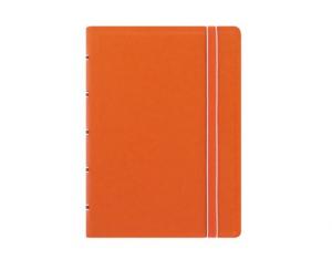 Filofax Notebook orange linjerad pocket