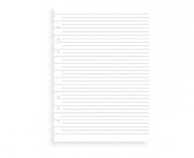 Refill A5 Clipbook linjerade blad