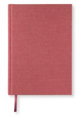 Olinjerad Blank Book A5 - 128 sidor Red Twist
