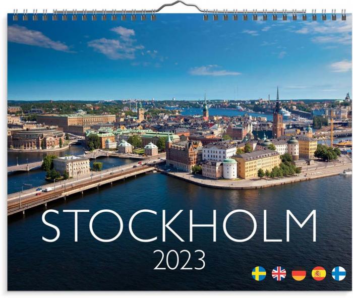 Väggkalender Stockholm 2023