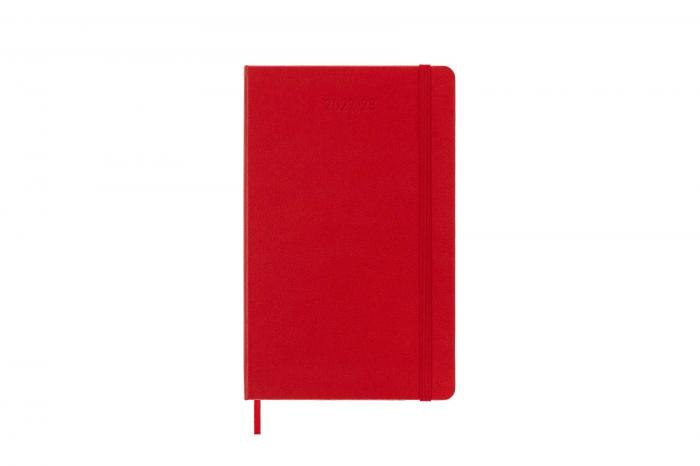 Moleskine Veckokalender L Red Hard 2022-2023