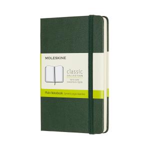 Moleskine Moleskine Classic Hard Pocket Plain Notebook Myrtle Green - Kalenderkungen.se