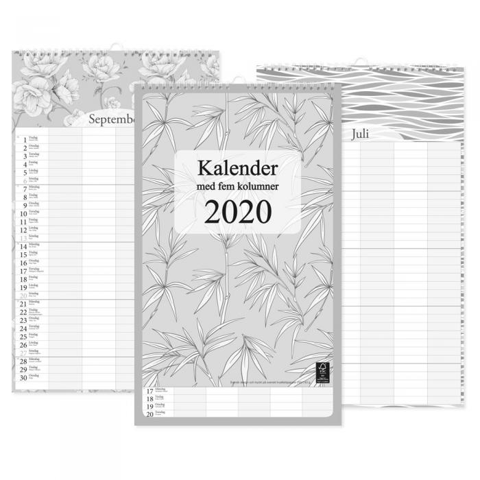 Tommy & Annika Kom-ihg-kalender 2020 Grafik - Kalenderkungen.se