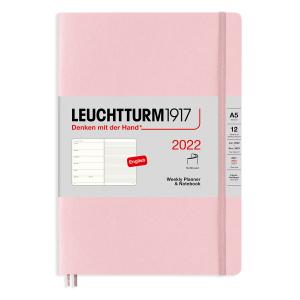Kalender Leuchtturm1917 A5 Soft vecka/notes powder 2022