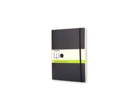 Moleskine Notebook X-large Soft Cover - Svart - Olinjerad