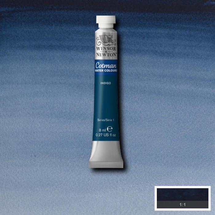 Akvarellfrg Cotman 8ml Indigo 322