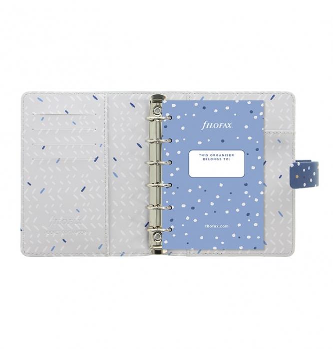 Filofax Indigo Pocket Snow 