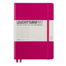 Leuchtturm Notebook A5 hard 249s Berry linjerad