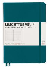 Leuchtturm Notebook A5 hard 249s Pacific Green dotted 