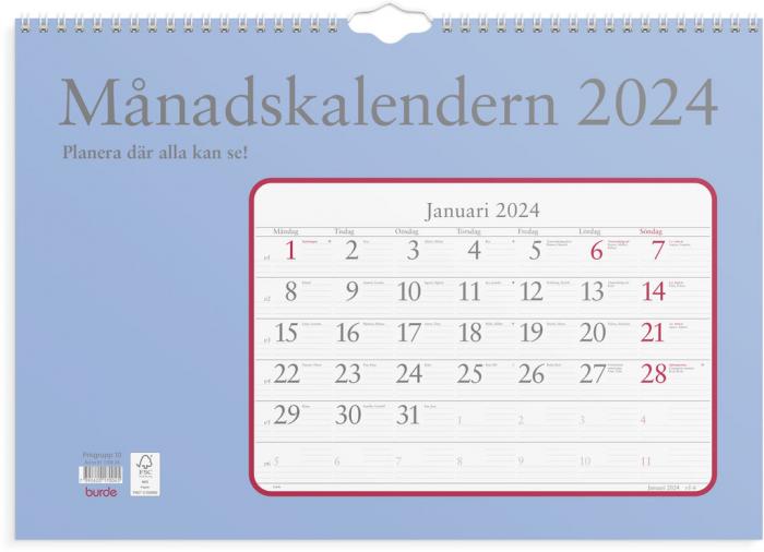 Mnadskalendern 2024
