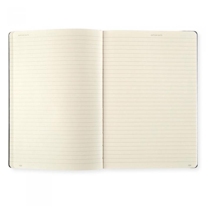 Leuchtturm Notebook A4+ hard Rd linjerad