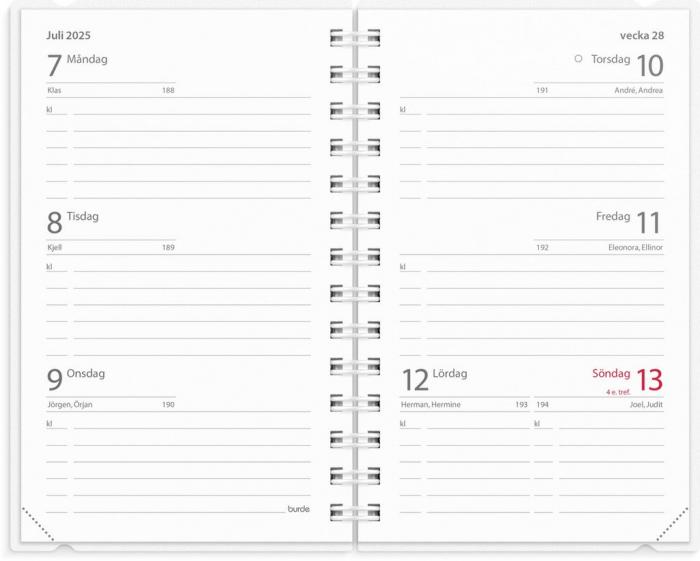 Kalender Compact 4i1 2024-2025