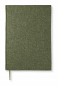 Olinjerad Blank Book A4 192 sidor Khaki Green