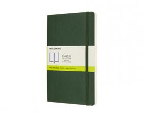 Moleskine Moleskine Classic Soft Large Plain Notebook Myrtle Green - Kalenderkungen.se