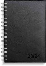 Kalender Dagbok Twist svart 2023-2024
