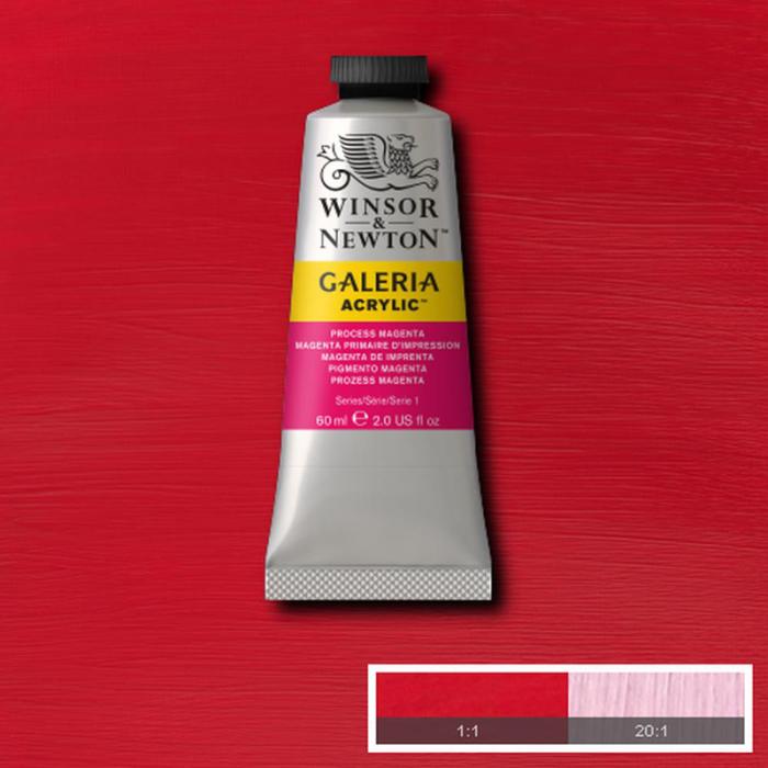 Akrylfärg Galeria 60ml Process magenta 533