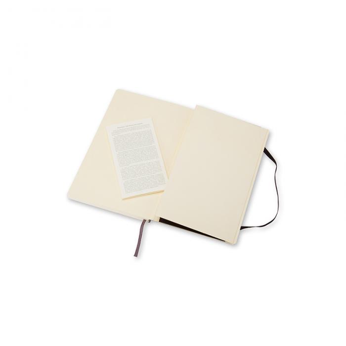 Moleskine Notebook Pocket Soft Cover - Brun - Olinjerad