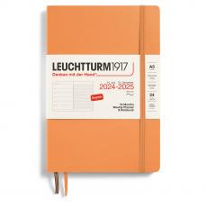 Weekly Planner/Notebook 18m 24-25 A5 Apricot