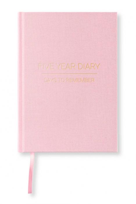 5 Year Journal A5 Tea Rose