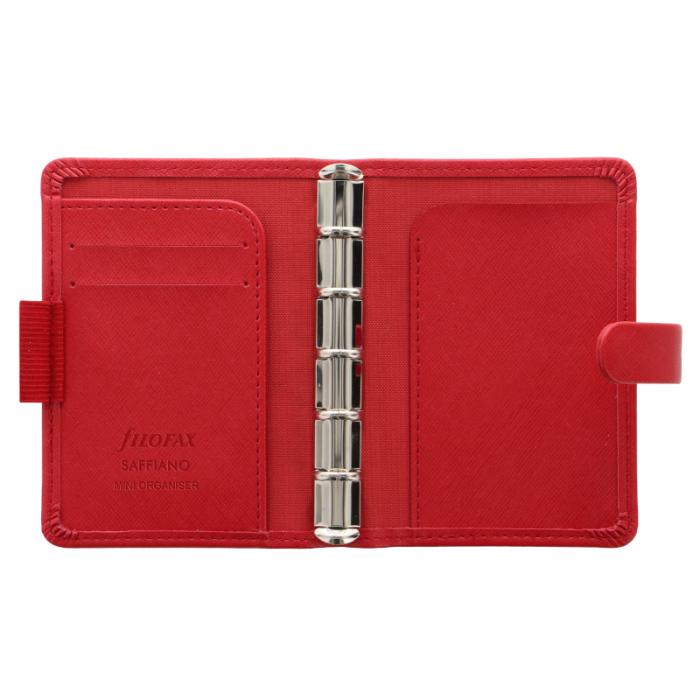 Filofax Saffiano mini poppy