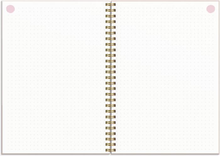 Life Planner Pink Horisontell 2022-2023