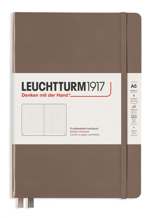 Leuchtturm Notebook A5 hard 249s Warm Earth dotted