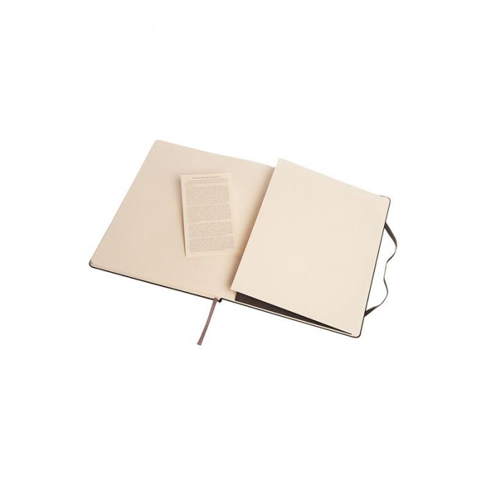 Moleskine Notebook X-large Hard Cover - Svart - olinjerad 