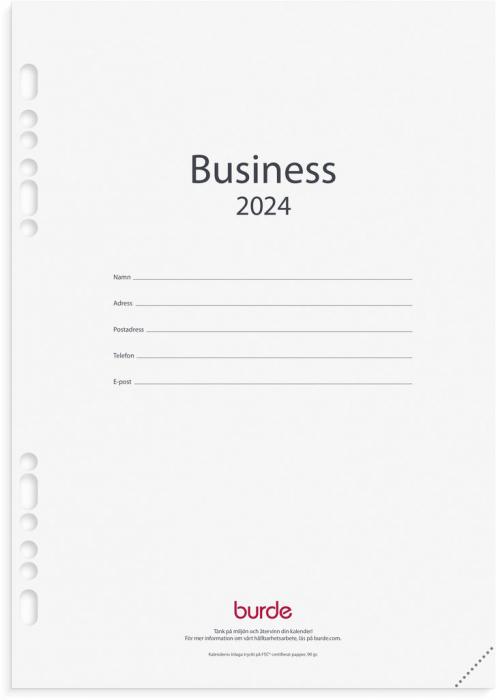 Business kalendersats 2024