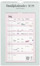 Familjekalender Pastell 2024