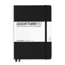 Leuchtturm Notebook A5 hard 249s Black dotted