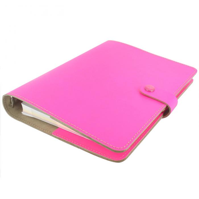 Filofax Original rosa flourescerande A5