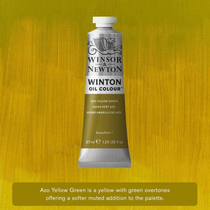 Oljefrg W&N Winton 37ml Azo yellow green 280