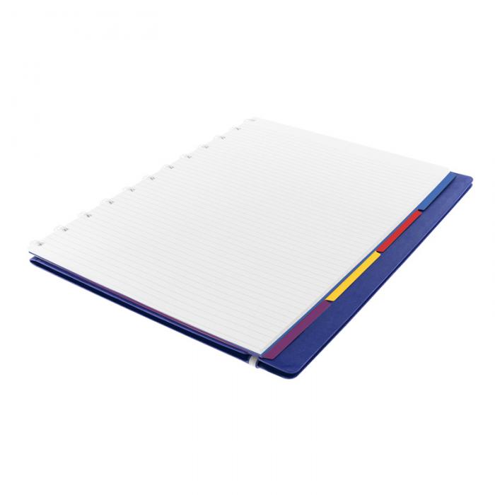 Filofax Notebook A4 linjerad bl