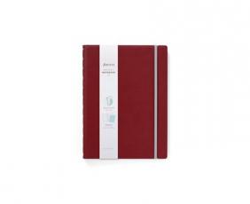 Filofax Notebook A4 linjerad Burgundy