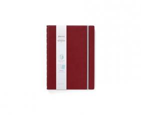 Filofax Notebook A4 linjerad Burgundy 