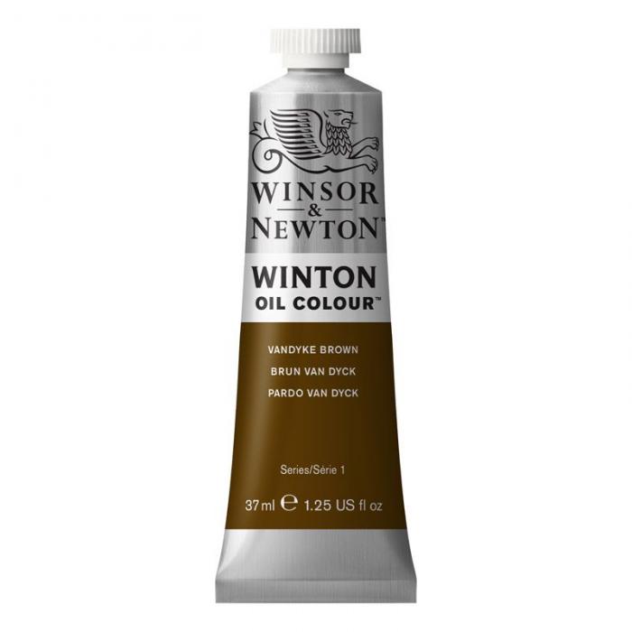 Oljefärg W&N Winton 37ml Vandyke brown 676