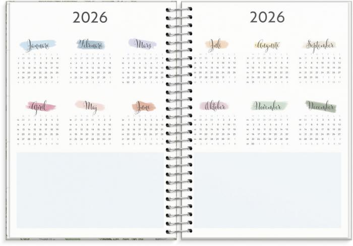 Kalender 2025 Life Organizer grn 